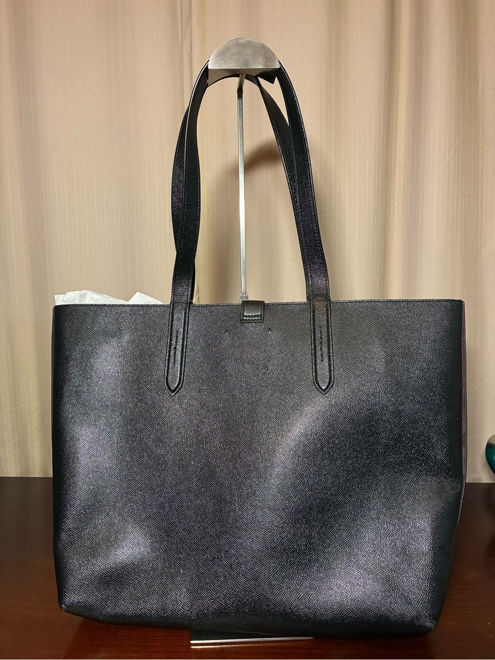 Coach x The Wizard of Oz Black Tote Bag with Red Ruby Slippers Charm NWT - Picture 2 of 6